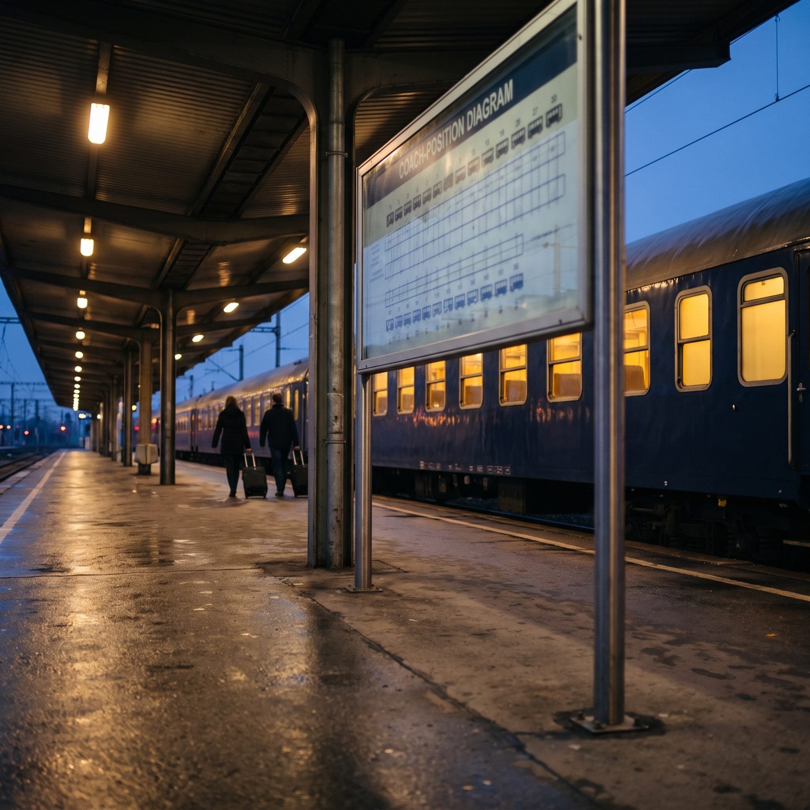 Waiting on the Platform Without Finding the Coach Position