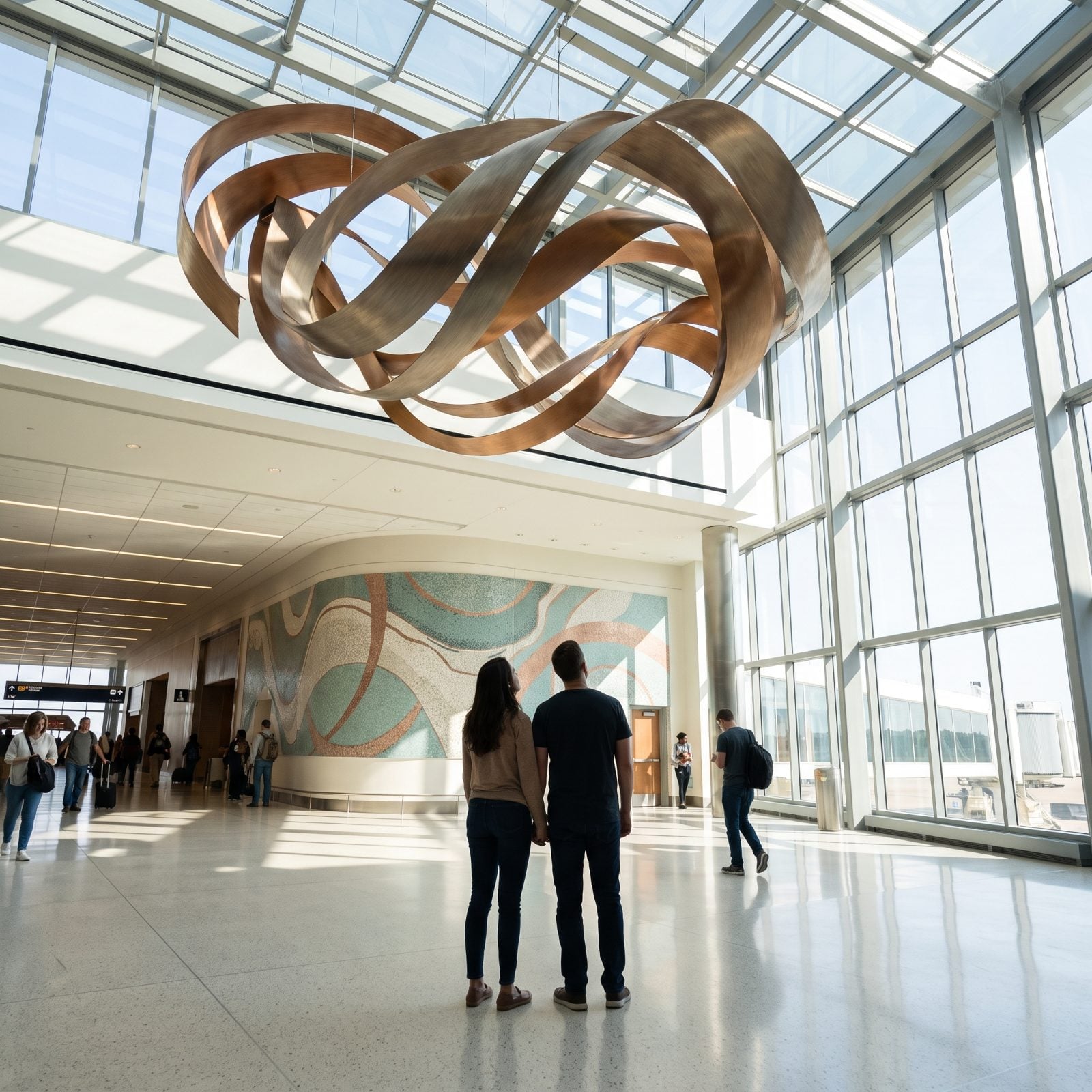 Walk the Airport Art Trail During a Long Layover