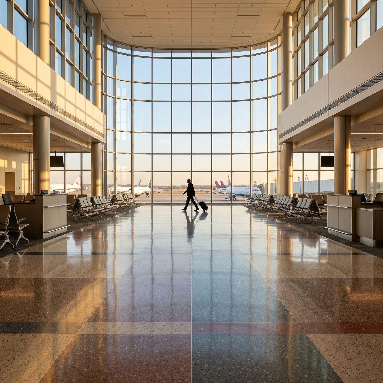 Walk One Full Loop of the Terminal Before You Sit Down
