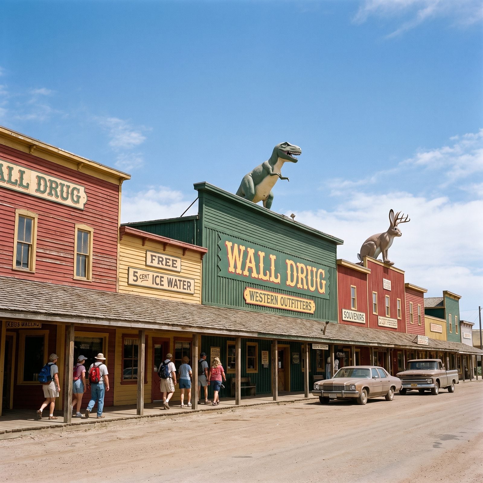 Wall Drug in Wall, South Dakota