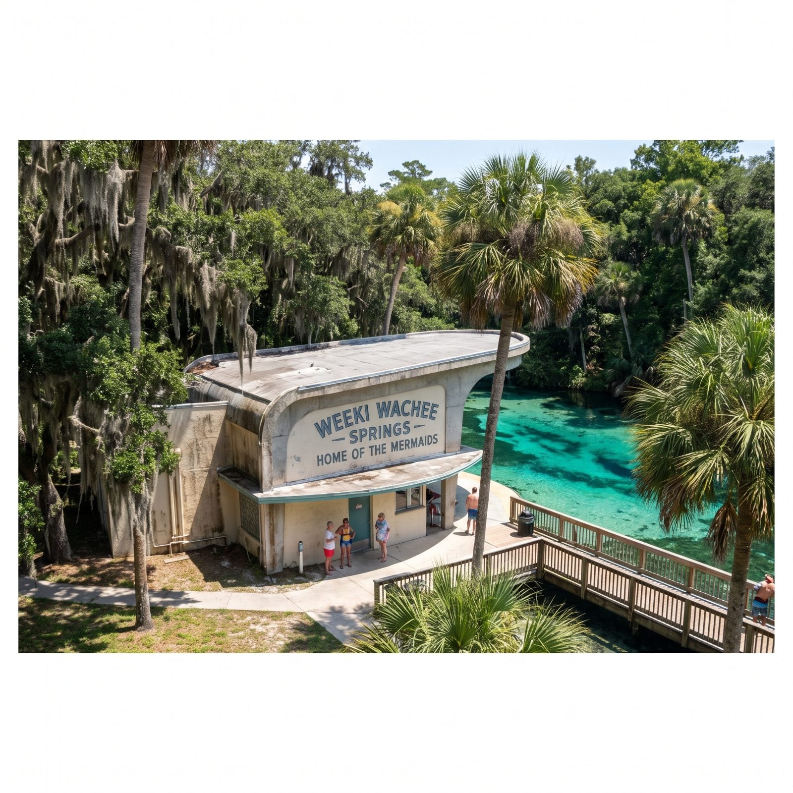 Weeki Wachee Springs and the Underwater Mermaid Theater