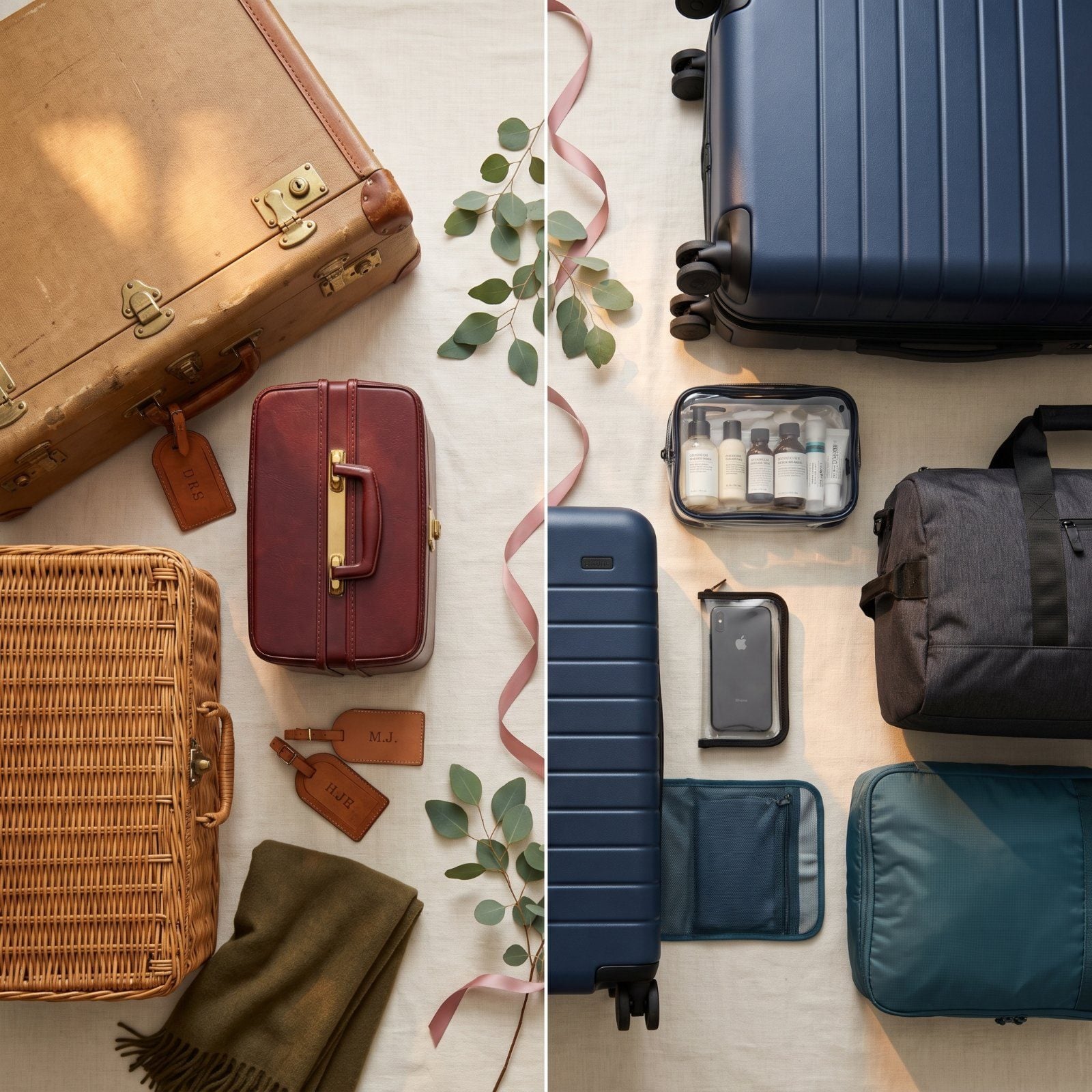 What Holiday Luggage Looked Like in 1965 vs. NOW: 50 Before & Afters