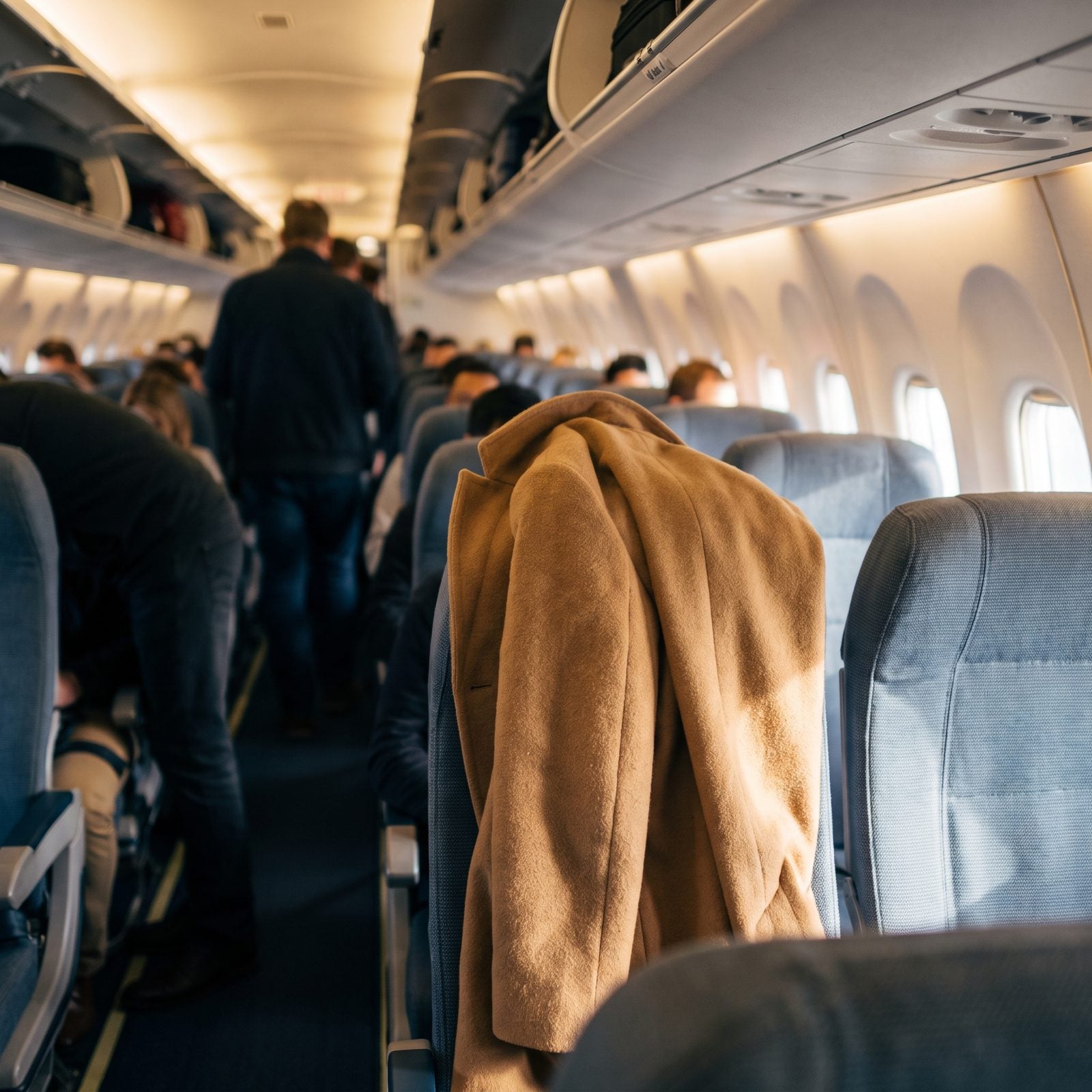 Whether You Stop in the Aisle to Remove Layers
