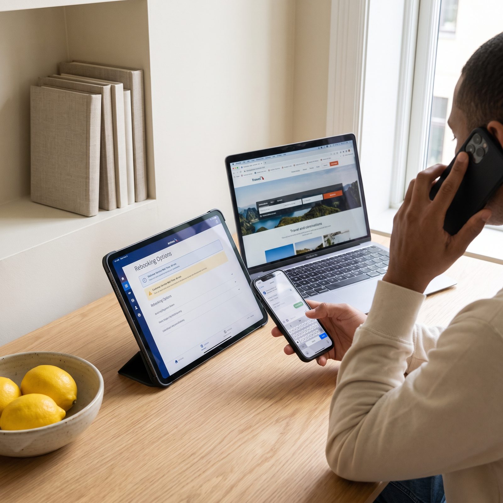 Work the Phone, the App, and the Desk Line All at Once
