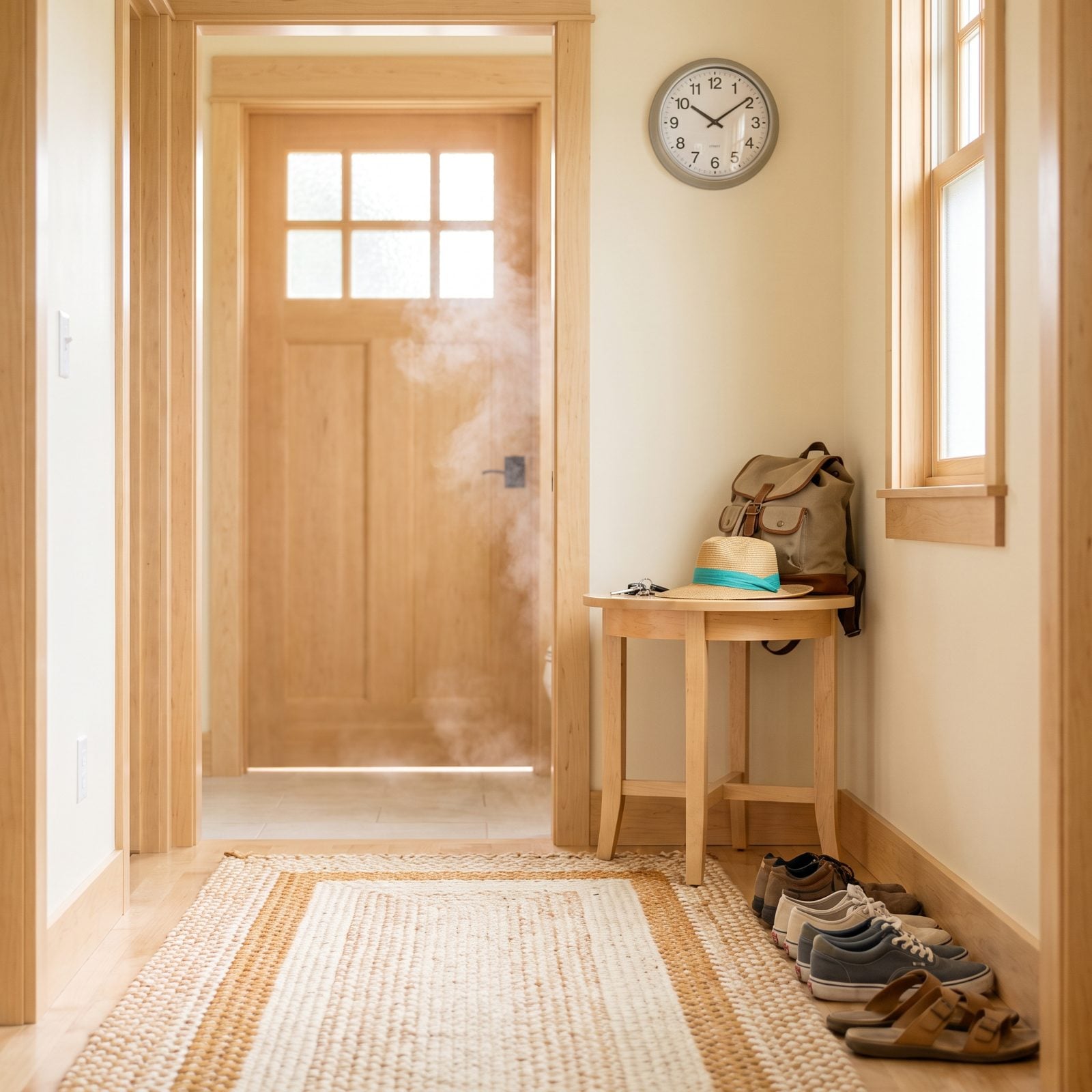 You Take Your Long Shower the Exact Minute Everyone Needs to Leave