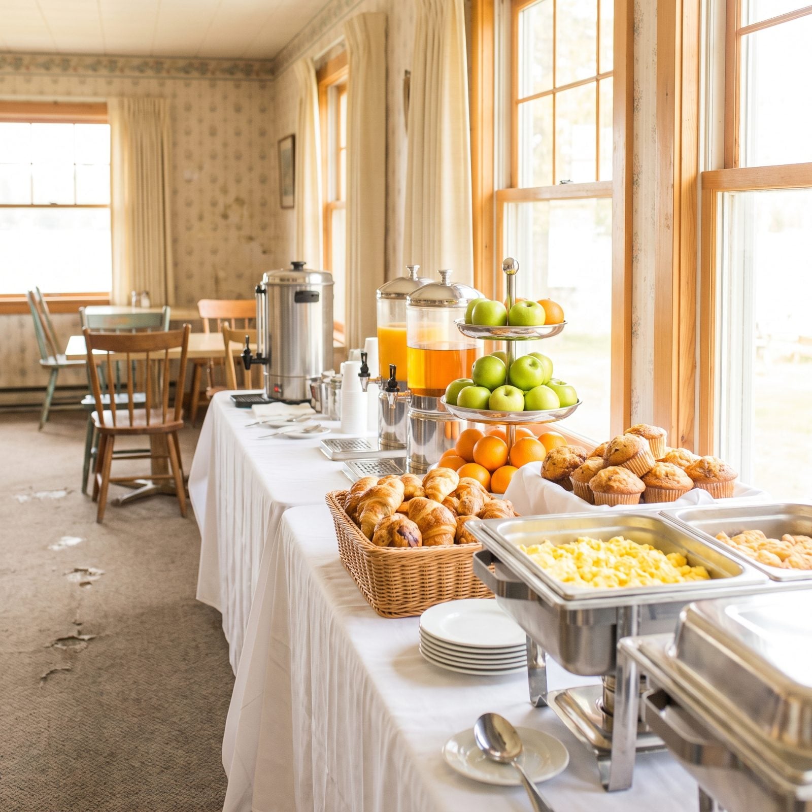 You Treat Free Breakfast Like the Hotel's Whole Personality