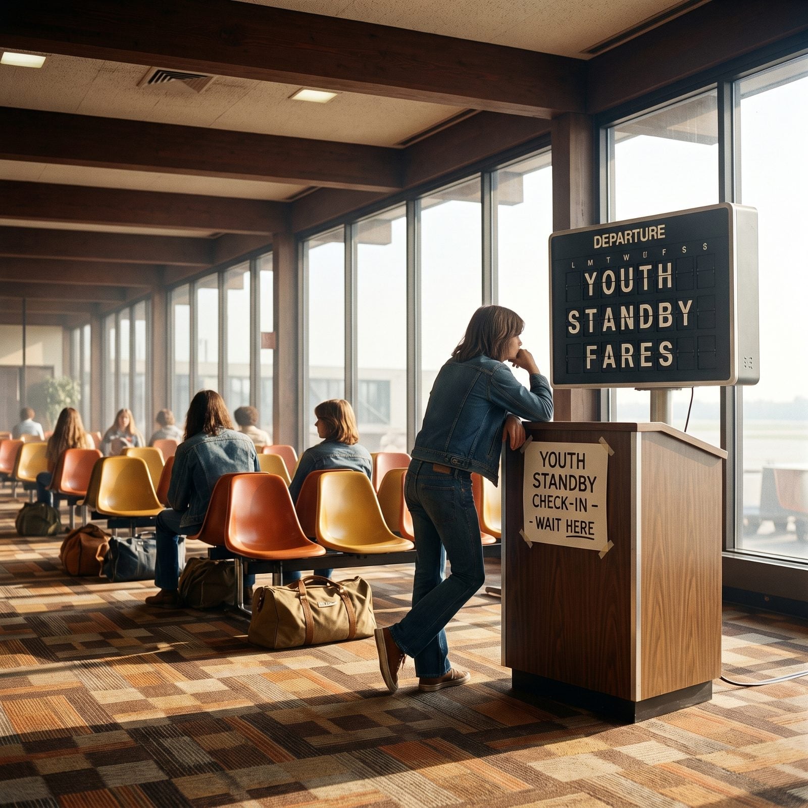 Youth Standby Fares for Anyone Willing to Wait at the Gate